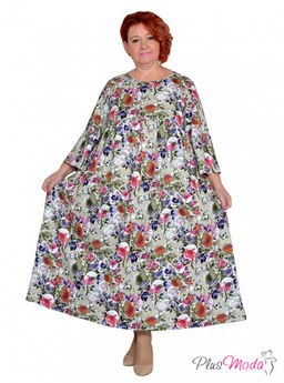 Платье Модель №1902 размеры 44-84 - Plusmoda фото 7