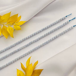 Бусины для украшений из голубого Агата