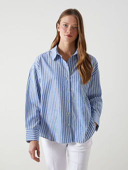 ?izgili Oversize Kad?n G?mlek