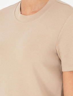 Bej Slim Fit Ti__rt