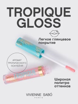 Vivienne Sabo Блеск для губ Tropique Gloss тон 11  фото 2
