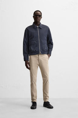 SKINNY FIT CHINO PANTOLON - Zara фото 10