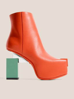 Ботильоны UNITED NUDE Cubist Bootie Артикул 4636704, светло-оранжевый