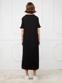 Платье женское ZZ-03006 black/white - Eleganzza фото 3