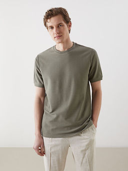 Bisiklet Yaka K?sa Kollu Erkek Ti??rt