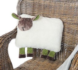 Подушка декоративная арт.1184692-25 Овечка НЮША шерсть