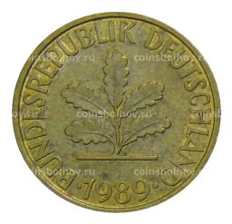 10 пфеннигов 1989 года G Германия