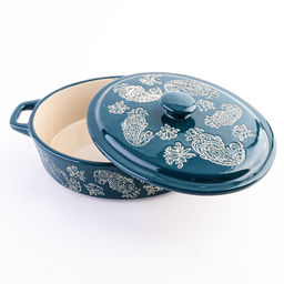 60367 Кастрюля с крышкой 850 мл керамика LR (х12) - Mayer&boch фото 4