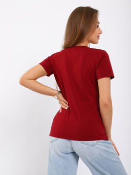 Футболка женская 6-203ж (бордо)