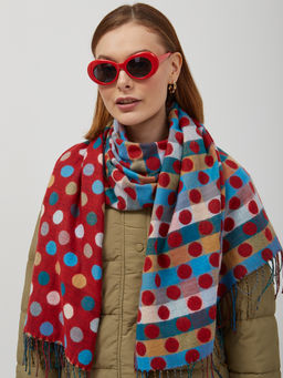 Теплый двусторонний палантин В составе шерсть - Tantino фото 7