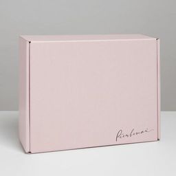 Коробка складная Розовый, 27 21 9 см - Дарите счастье фото 8