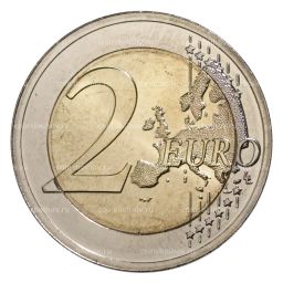 2 евро 2018 года А Германия 100 лет со дня рождения Гельмута Шмидта