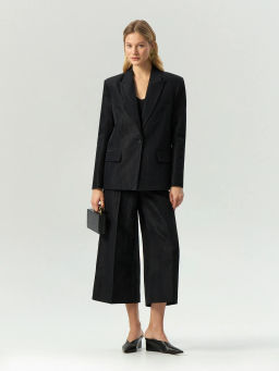 ЕМКА / Однобортный жакет из жатой ткани - Emka фото 2