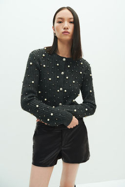 Minishorts revestidos