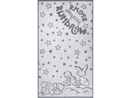 Полотенце махровое 6с103.412ж1 Желания(графит5) 50х90см