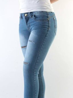 CY1738 Джинсы женские (70% хлопок, 30% спандекс)