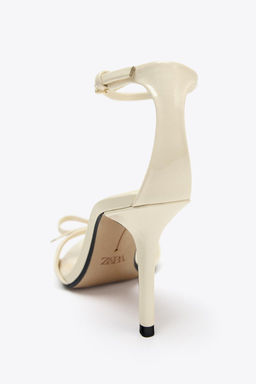 BOW HEELED SANDALS - Zara фото 9