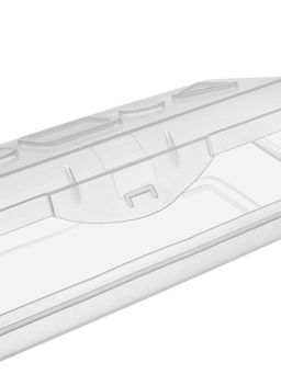Пенал Calligrata, пластиковый, футляр, 80×205×38 мм, прозрачный