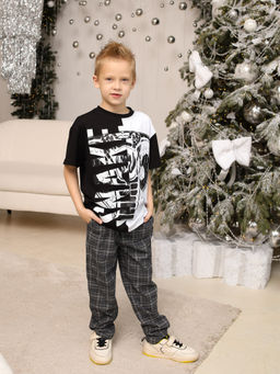 Футболка SNAKE, черный - Inzibe фото 3