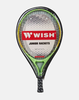 Ракетка для большого тенниса WISH AlumTec JR 2900 19, зеленый  фото 5