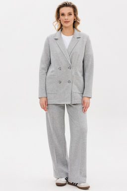Костюм GO F3078/50-04.170-176 серый меланж