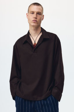 Camisa popover Relaxed Fit - H&m фото 5