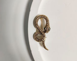 Брошь-кулон ЗМЕЙКА