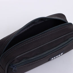 Косметичка-пенал на молнии с карманом, Style, серая - Simaland фото 3