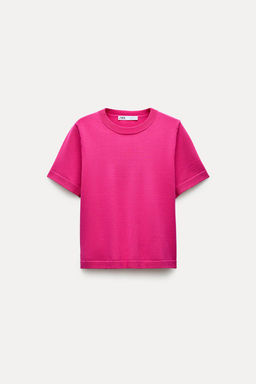 BASIC PLAIN KNIT TOP - Zara фото 11