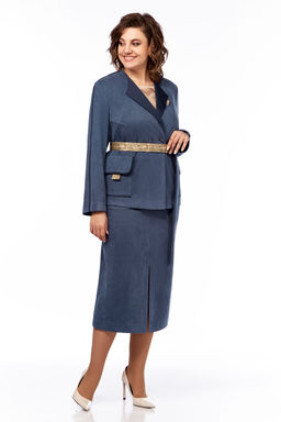 Костюм Olga Style С870 синий