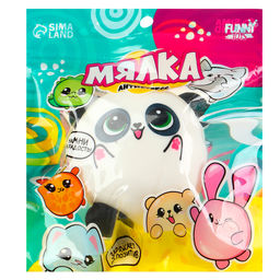 Антистресс сквиш мялка «Пандочка», с пастой, в пакете