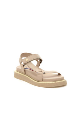 Kad_n Bej Sandalet Sepette S_rpriz _ndirim