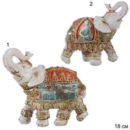 Статуэтка Слон 18 см / 3043-D6 /уп 24/