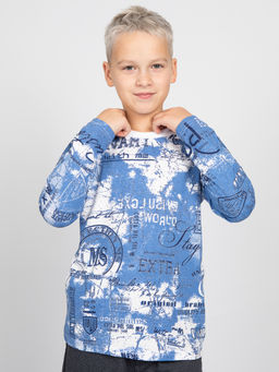 Лонгслив "Марк" индиго