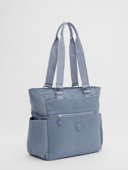 Голубой шоппер S.Lavia  фото 7