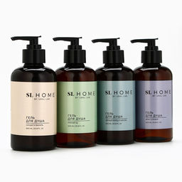 Гель для душа URAL LAB, 300 мл, аромат ириса и инжира