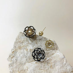 17-503161350-2 Серьги-джекеты