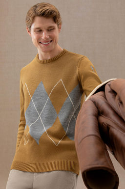 U. S. Polo Assn Мужской легкий свитер цвета хаки - U.s. polo assn фото 15