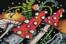 Набор для вышивания PANNA VS-7321 Грибной домик 19 х 24.5 см