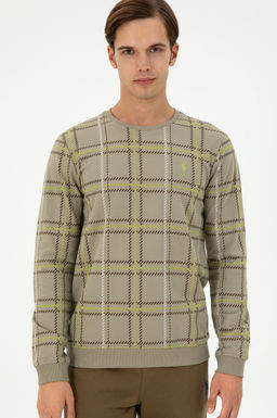 Мужской свитшот светло-хаки Неожиданная скидка в корзине - U.s. polo assn фото 3