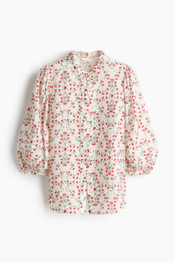 Blusa con mangas globo - H&m фото 2