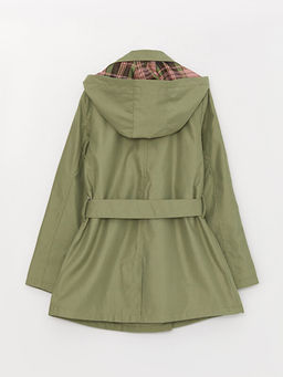 Kap??onlu Basic K?z ?ocuk Tren?kot - Waikiki фото 2