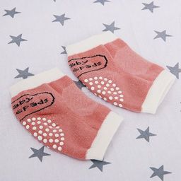 Наколенники детские для ползания, цвет розовый, от 6 мес.