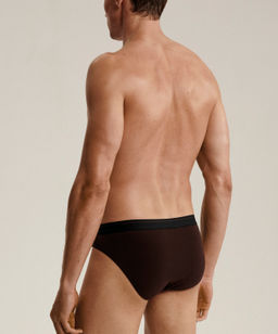 ATLANTIC 5SMP-004 Трусы спорт Solid - набор (5 шт.) коричневый + графитовый + черный + фиолетово-серый + каберне фото 3