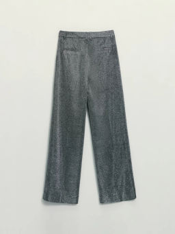 Брюки прямые с блестками / Zarina
