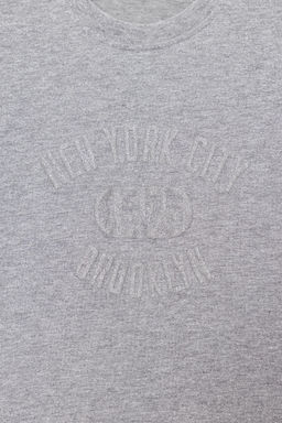 SHIMMER TEXT T-SHIRT - Zara фото 8