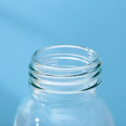 Бутылка для воды стеклянная Лидо, 300 мл, h=17 см, цвет ремешка МИКС - Simaland фото 5