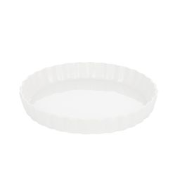 50397 GIPFEL Форма для запекания BIANCO круглая, 28х3,8см, 1400мл. Материал: фарфор. Цвет: белый.