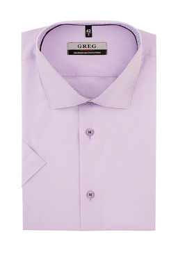Сорочка мужская короткий рукав GREG 720/109/LV/ZN/1p_GB  фото 3