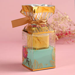 Подарочный набор Цвети от счастья: крем-мёд с хлопком 120 г, чай чёрный с апельсином и шоколадом 50 г - Фабрика счастья фото 8